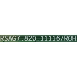 T-CON PARA TV TOSHIBA / NUMERO DE PARTE 290047 / RSAG7.820.11116/ROH / 291554 / PANEL HD650Y1U72-TBL2K2/S0/SM/MCKD3A/ROH / DISPLAY HV650QUB-F70 / MODELO 65C350KU 65C350U